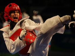 Itzel obtiene la tercer presea dorada en la competencia que se realiza en Las Vegas. ESPECIAL /