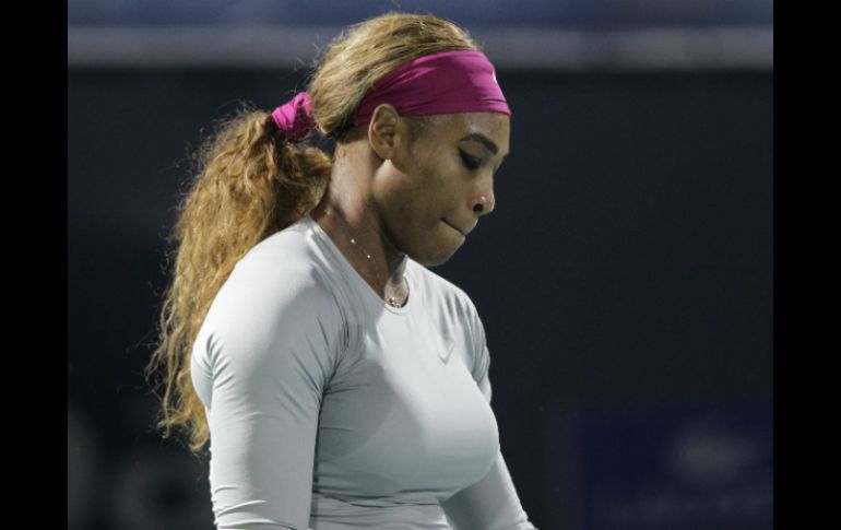 Serena perdió la oportunidad de protagonizar la final contra su hermana Venus Williams. AP /