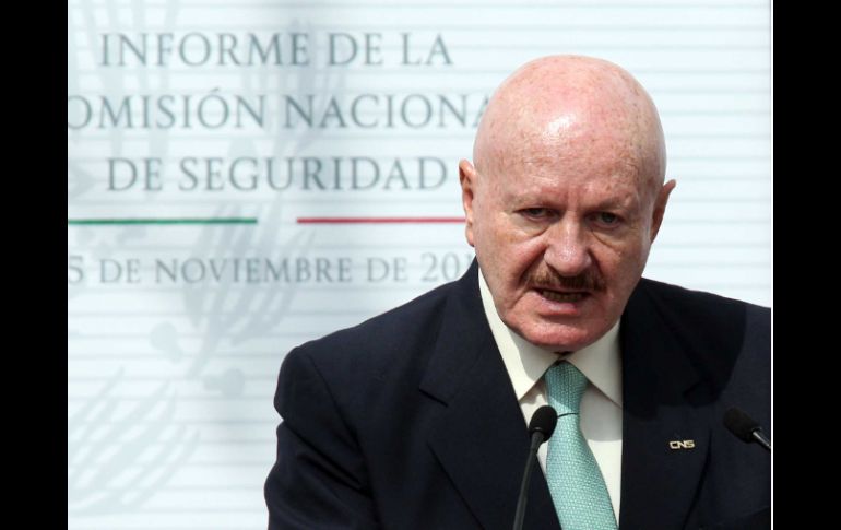 Mondragón dijo que al asumir la Policía Federal el control de la seguridad, éste será un ejemplo a seguir contra el crimen organizado. ARCHIVO /