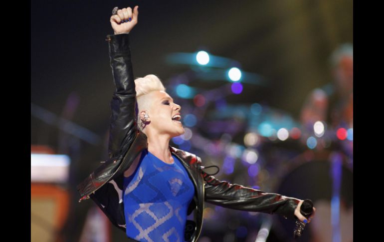 Pink ha ganado tres premios Grammy y seis MTV Video Music Awards. ARCHIVO /