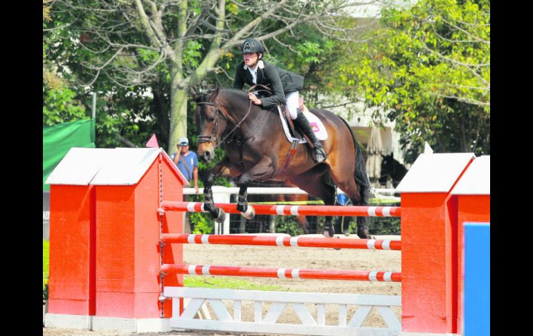 El binomio integrado por el joven Juan Pablo Gaspar y ''Puertas Catena'' ganó con un recorrido sin faltas.  /