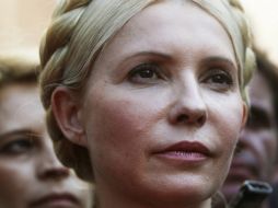 Yulia Timoshenko recobra hoy su libertad. EFE /