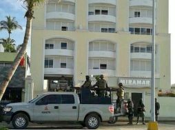 El presunto arresto del narcotraficante se da en el hotel del malecón Miramar, en Mazatlán, Sinaloa. ESPECIAL /
