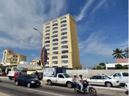 Vista del hotel Miramar, lugar donde fue detenido 'El Chapo' Guzmán. AFP /