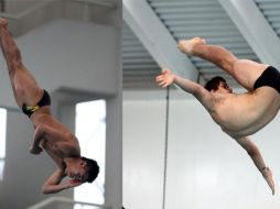 ''Diego Balleza y Jonathan Ruvalcaba, obtuvienen medalla de bronce en el Grand Prix de Rostock''. Foto: @PresidenciaMX. ESPECIAL /