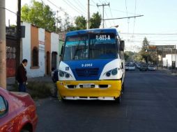 El camión cubre la ruta 603-A, con el número económico S-2062.  /