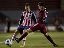 Kristian Álvarez durante el partido contra los Tecos. MEXSPORT /
