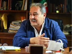 El lider sindical de Autotransporte Palmac-CROC, José Alberto Cortés, afirma que las unidades en mal estado mecánico no deben circular. EL INFORMADOR /