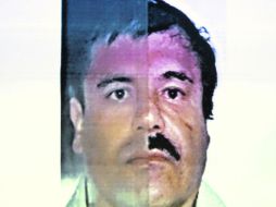 Imagen presentada por la PGR de el antes (1993) y el ahora 2014 del 'Chapo' Guzmán. AP /