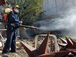 La dependencia hará un perifoneo previo a la nebulización. ARCHIVO /