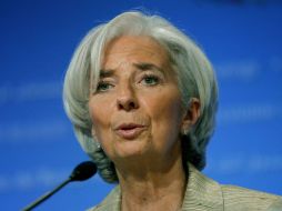 'Hablar con el gobierno ayuda a evaluar la situación del país y crear reformas de apoyo', afirma Christine Lagarde, directora del FMI. ARCHIVO /