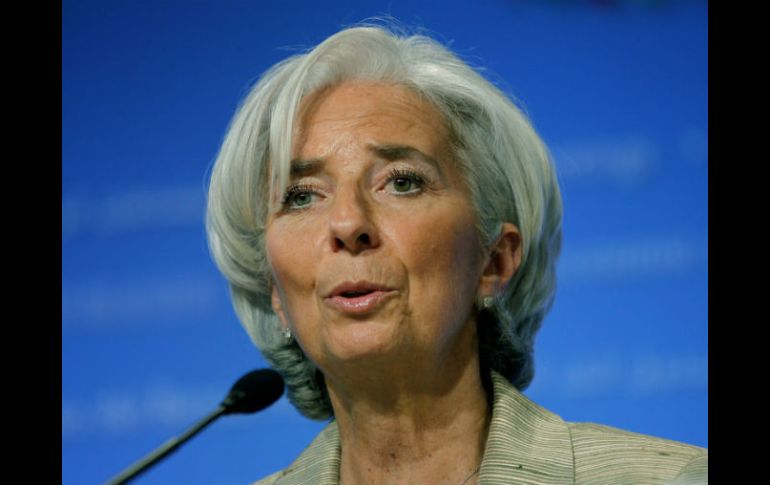 'Hablar con el gobierno ayuda a evaluar la situación del país y crear reformas de apoyo', afirma Christine Lagarde, directora del FMI. ARCHIVO /
