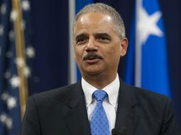 Eric Holder ''descansa de manera confortable y en buena condición''. AFP /