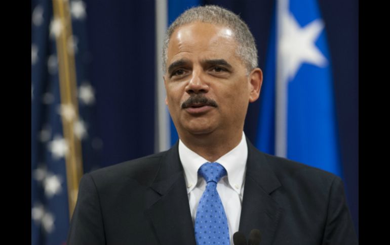Eric Holder ''descansa de manera confortable y en buena condición''. AFP /