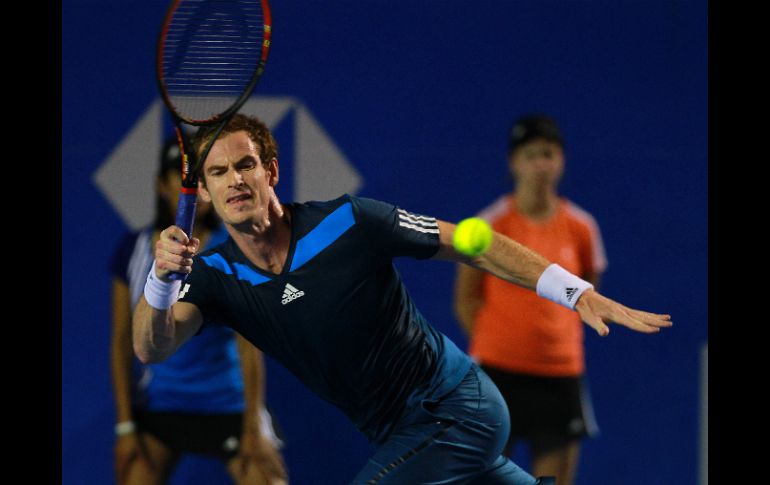 Andy Murray evoluciona de manera satisfactoria de su lesión de espalda. AP /