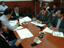 Sesión de la Comisión de Readaptación Social del Congreso local. ESPECIAL /