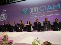 Hoy fue la inauguración del XVI Congreso de Avances en Medicina Hospital Civil de Guadalajara. ESPECIAL /
