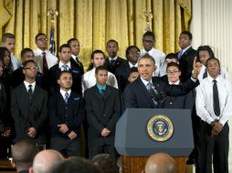 Barack Obama presenta un programa de asociación con fundaciones y empresas para ayudar a este sector de la población. AP /