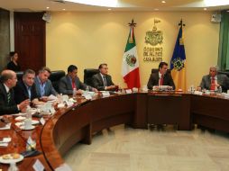 Reunión del Consejo para el Desarrollo Metropolitano de Guadalajara.  /