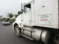 La Fiscalía presumió que en 2013 hubo una baja en los robos a vehículos de carga. ARCHIVO /