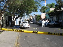 El Servicio Médico Forense acudio al lugar del homicidio.  /