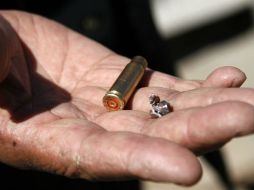 En el lugar de la agresión se encontraron casquillos de bala. ARCHIVO /