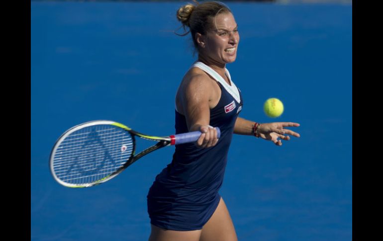 Aunque la eslovaca no pudo obtener el triunfo en la cancha, dominó por completo a la asiática. MEXSPORT /