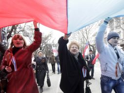 El secretario de la OTAN mencionó que Rusia debe respetar la soberanía de Ucrania. EFE /