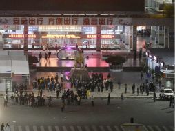 Los sucesos fueron en la estación de tren Kunming. EFE /