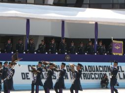 La ceremonia se llevo a cabo en el Colegio del Aire.  /