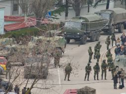 El Parlamento en Moscú autorizó a Putin usar fuerzas militares para proteger los intereses de Rusia en Ucrania. EFE /