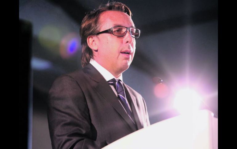 Emilio Azcárraga. Domina el sector de la televisión abierta y de paga.  /