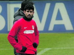 Diego Costa, recientemente convocado a la selección española, tiene 21 goles en el torneo; Ronaldo lleva 22. EFE /