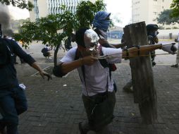 Los detenidos que fueron liberados, tendrán que presentarse cada 30 días. AFP /