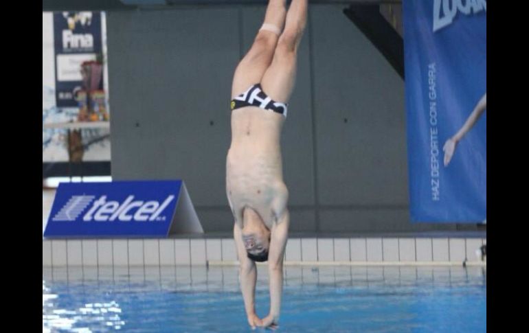 Andrés Villarreal gana la medalla de oro al tener el mejor total con 581.25 puntos. ESPECIAL /