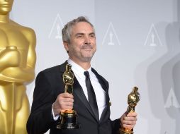 Alfonso Cuarón, es el primer mexicano en ganar el Oscar a mejor director. AFP /