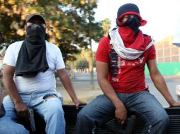 Advirtieron a los manifestantes que si no era pacífica su protesta, intervendría la fuerza pública. ARCHIVO /