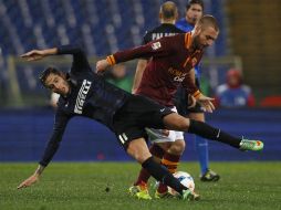 El centrocampista no participara en el partido amistoso contra España. AFP /