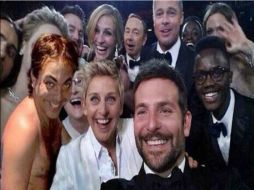 El cantante fue colocado en la foto que rompió récords y saturó temporalmente los servidores de Twitter. Imagen tomada de @betotavira. ESPECIAL /