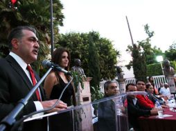 Imagen del evento, encabezado por Hugo Contreras, presidente del PRI Jalisco.  /