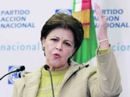 Buscará equidad. Cecilia Romero dijo que impulsará que más mujeres se sumen a las candidaturas para los próximos comicios. NTX /