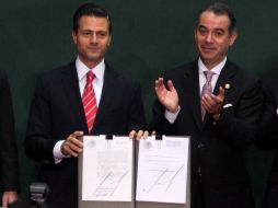 El Presidente señala que el Código Nacional de Procedimientos Penales incentivará la denuncia ciudadana. SUN /