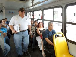 En las unidades que se detectaron fallas graves se les aplicó a los propietarios una sanción interna por parte de la ruta.  /