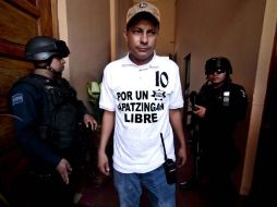 Un grupo de civiles y comunitarios ingresaron a Palacio Municipal y señalaron al alcalde de tener presuntos nexos con la delincuencia. SUN /