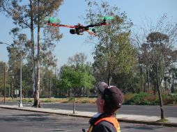 Los drones actualmente son utilizados con diversas instituciones de rescate. Imagen tomada de Facebook. ESPECIAL /