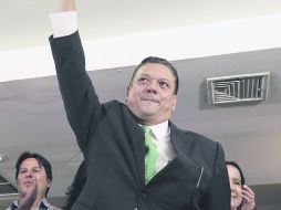 El candidato Johnny Araya acusó el desgaste de la gestión de Laura Chinchilla, criticada por corrupción y mal manejo de la economía. EFE /