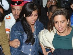 Rubí fue liberada después de tres meses, donde enfrentó un duro proceso legal. EFE /