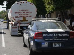 La pipa fue puesta a disposición de un agente del Ministerio Público.  /