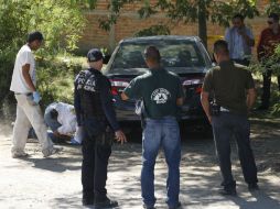 El automóvil tenía placas del Estado de Sinaloa. ARCHIVO /