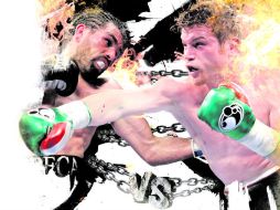 Este viernes, Saúl Álvarez y Alfredo Angulo se verán las caras en la ceremonia de pesaje.  /